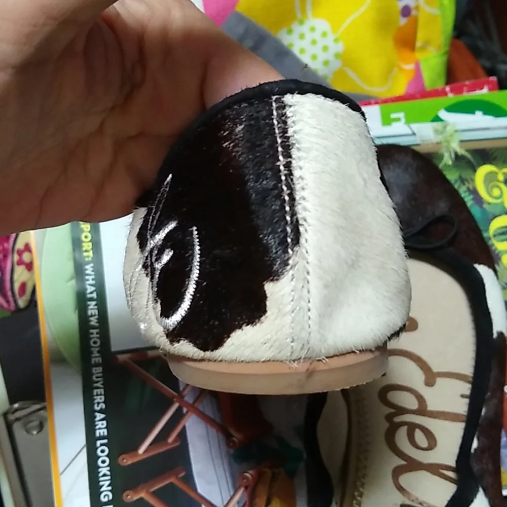 Sam Edelman calf hair flats in great shape - Picture 4 of 4